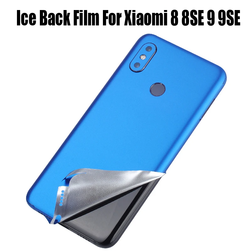 

Ice Surface Film For Xiaomi 8 8SE 9SE 9 Pro Thin Screen Protector Cover Stickers Color Paster Rear Decorative Film Ice Back Film