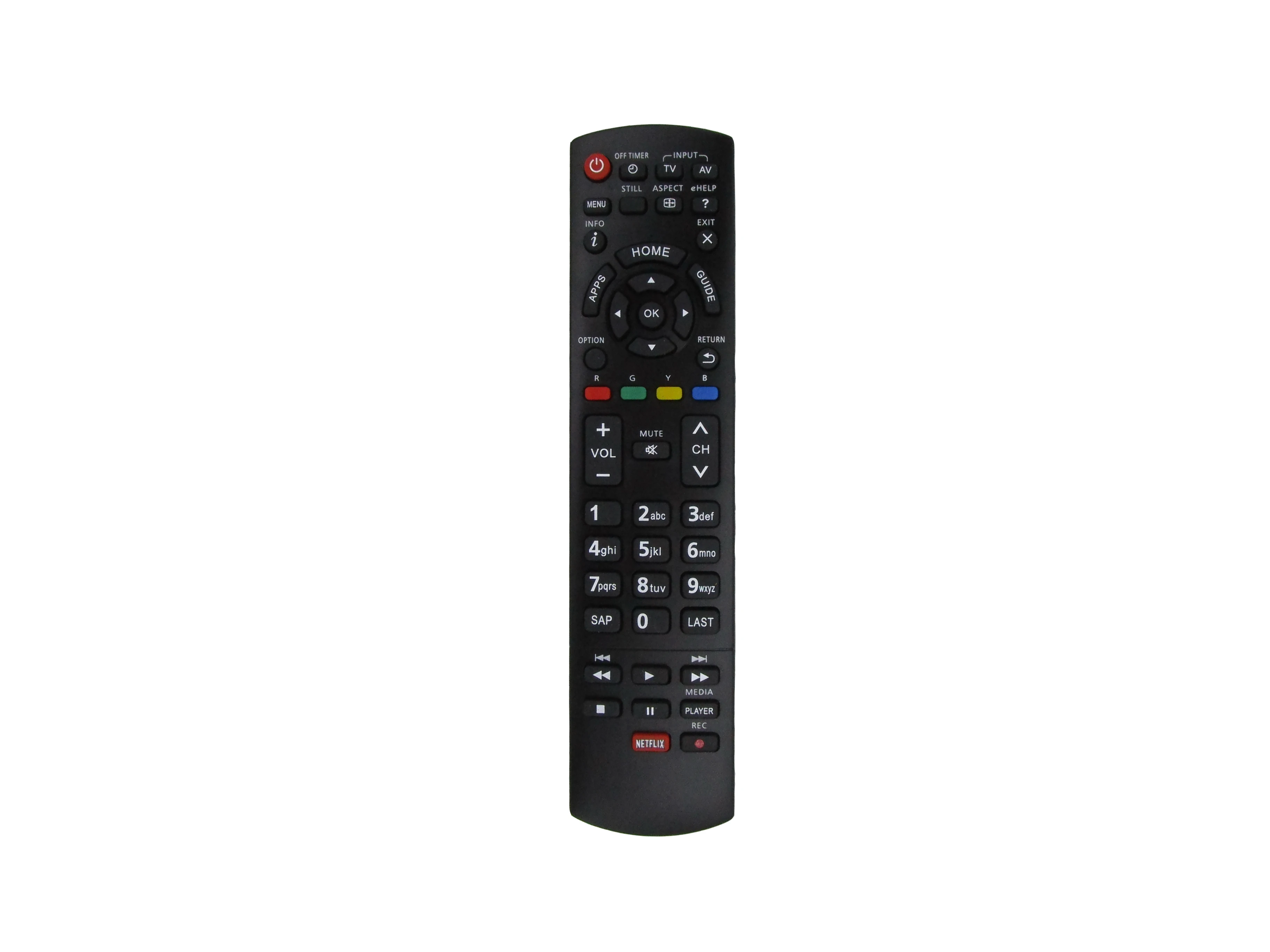 Telecomando Per Panasonic Viera N2Qayb000835 N2Qayb000837 Tc-55Let64 Tc-L42Et60 Tc-L47Et60 Tc-L50Et60 Plasma Hdtv Tv