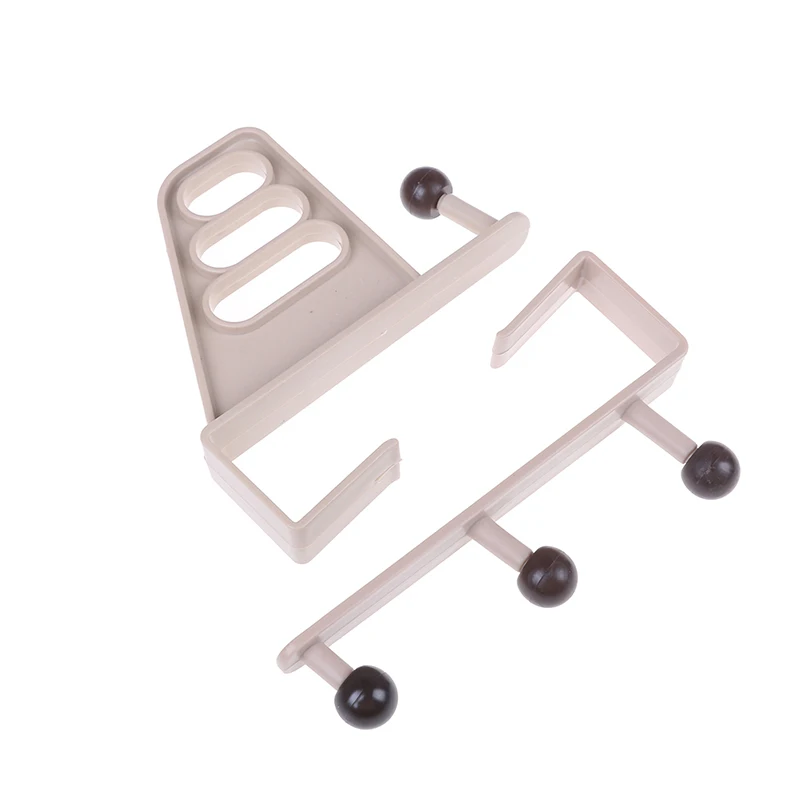 3 Layers Living Room Bedroom Hook Door Back Clothing Hanger For Storage Hats Bags And Clothes Towel Scarf Storage