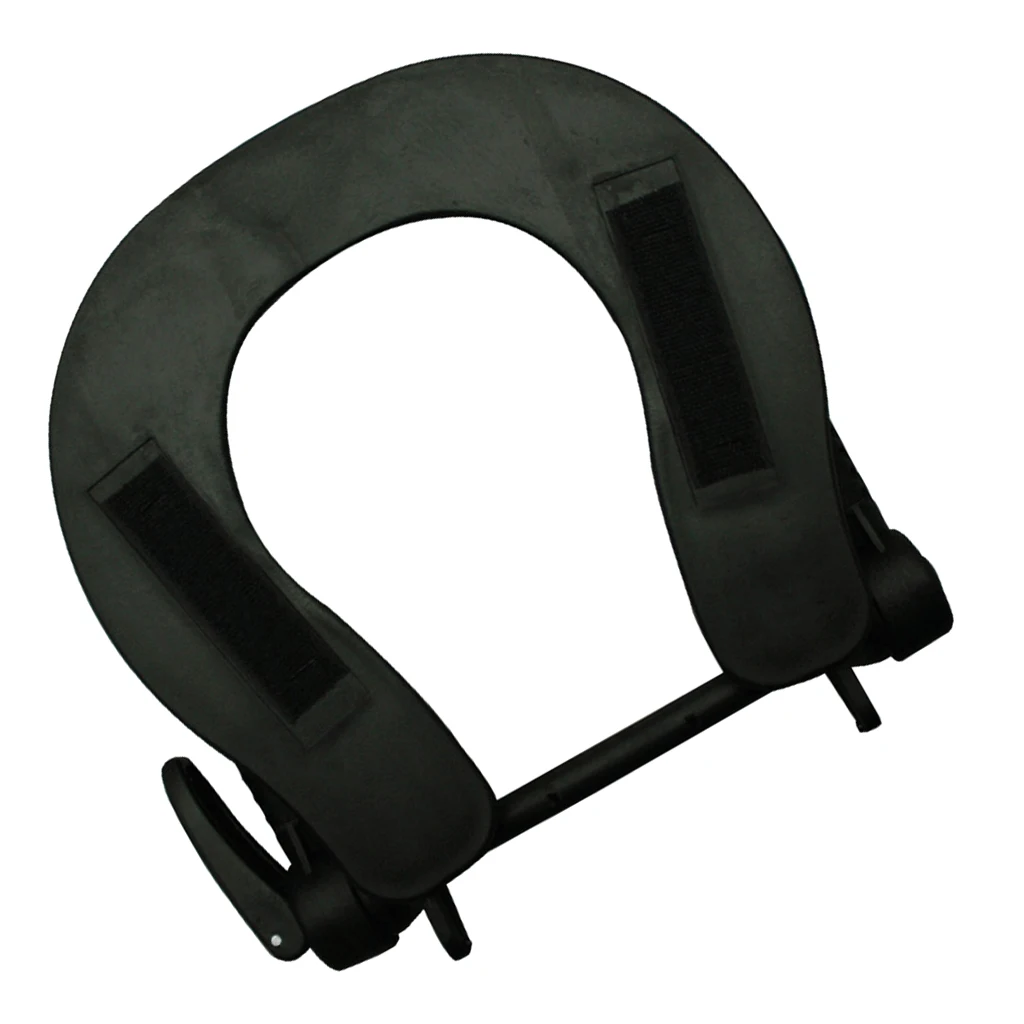 Black Face Cradle Beauty Salon SPA Massage Table Bed Chair Face Cradle Pillow Bracket Holder for Massage Table Bed Accessories