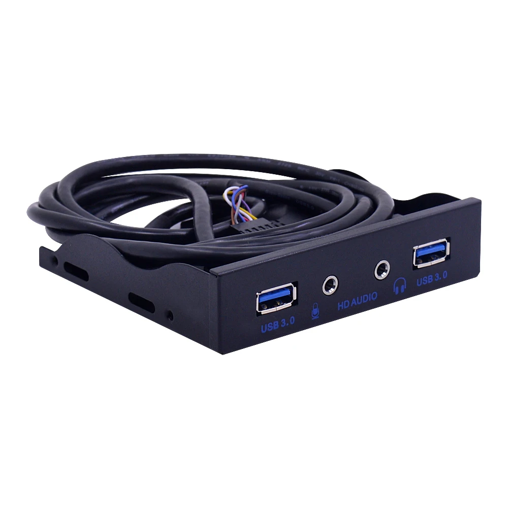 CHIPAL 20 контактный 4 портовый USB 3 0 концентратор ПК Передняя панель кронштейн HD