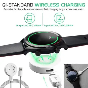 

HobbyLane Smart Watch Charger for Huawei Watch GT/Magic USB Port Wireless Charging Dock Stand QI-standard