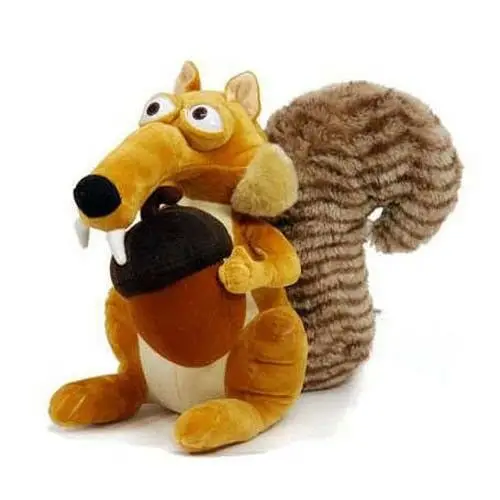 

HOT Cute Animal Doll Ice Age 3 SCRAT Squirrel Stuffed Plush toy 7 dfe Decoration Toy
