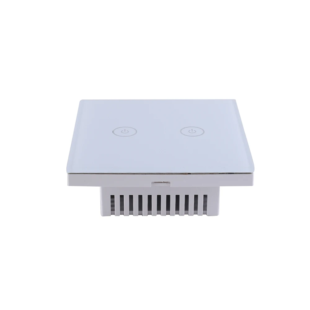 AC 110V 220V 800W 2 канала WI-FI Беспроводной модуль 2Bit Тип-86 сенсорный переключатель приложение цепи интеллигентая(ый) контроллер