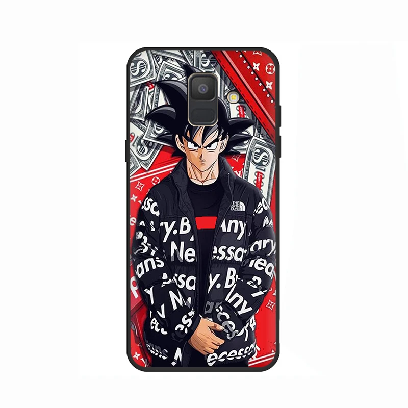B1 Аниме Dragon Ball и super Goku мягкий чехол для мобильного телефона чехол для samsung Galaxy A7 8 9 A10 30 40 50 70 J6 - Цвет: B1