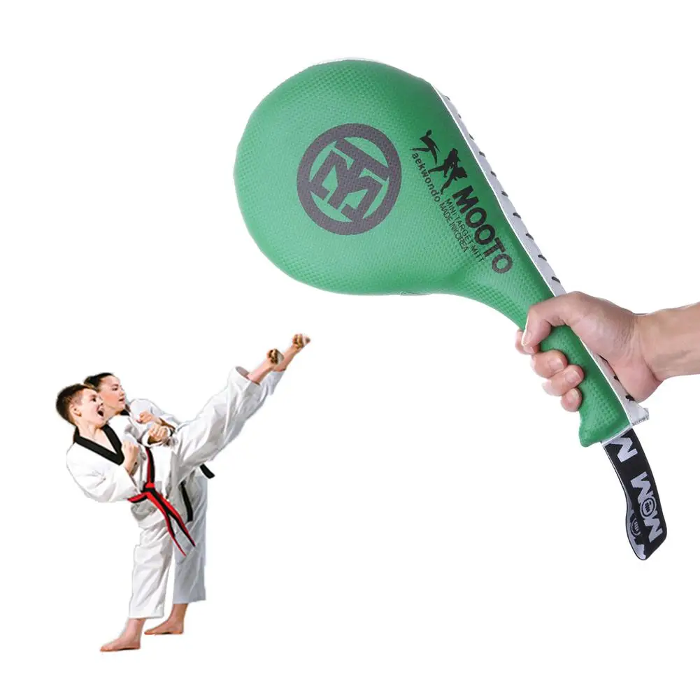 PU Kids Taekwondo Rebound Kick Pad Target Durable Sponge Double Kick Pad Target for Tae Kwon Do Karate Kickboxing Sanda Training kick pad