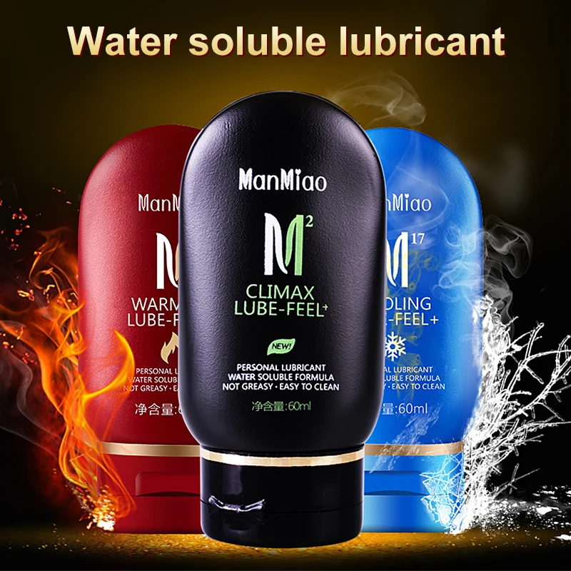 60ml Warming Cooling Lubricant Silk Sex Lubricants Silky Thick Water-based Oil Vaginal Anal Gel Products For Adult | Красота и