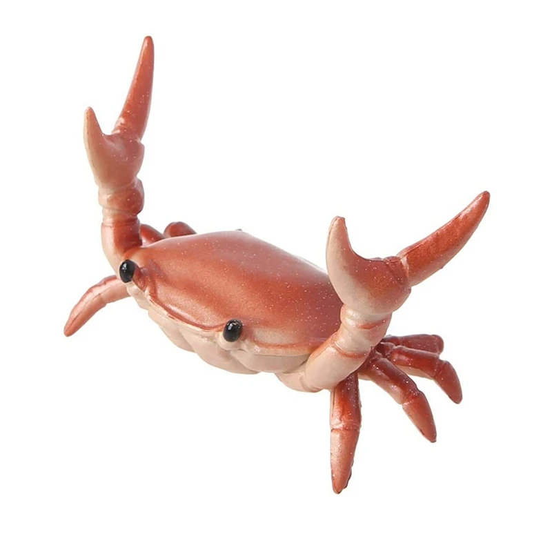 siwetg New Japanese Creative Cute Crab Pen Crab Holder Weight Lifting Hook Storage Rack Stationery Gift verde