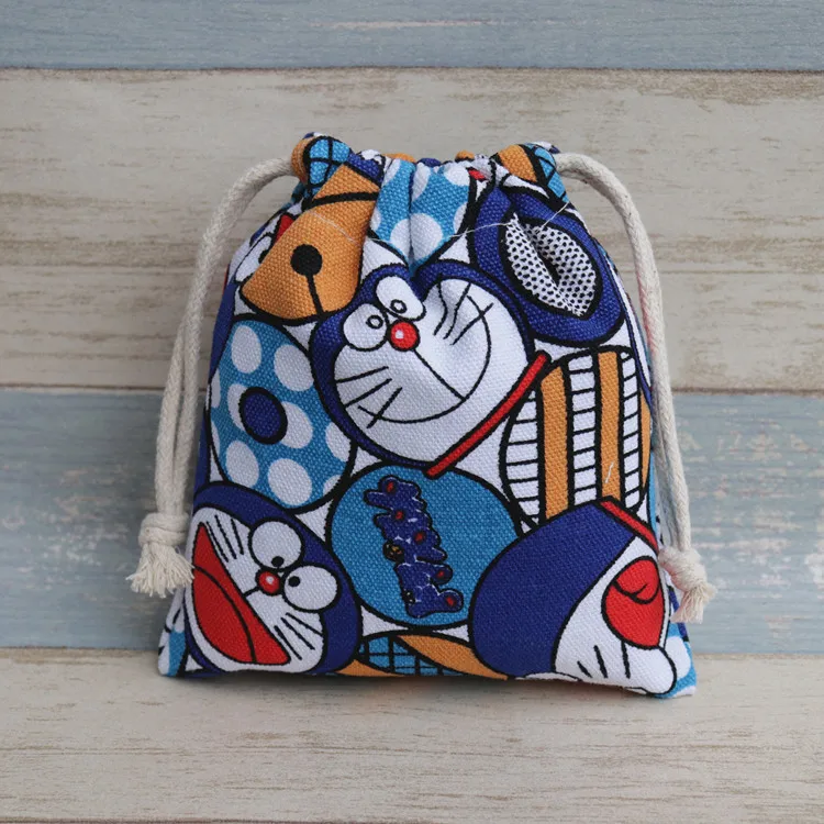 17x20 см disney Холст мультфильм Микки drawstring сумки милые портмоне на шнурке хранение мобильных телефонов сумка сумки с ручками - Цвет: 4