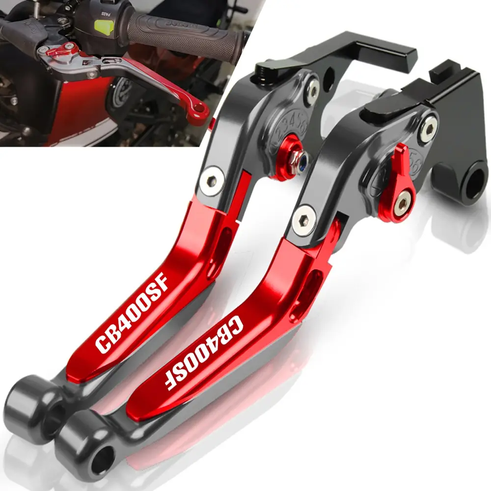 

Motorcycle CNC Adjustable Extendable Foldable Brake Clutch Levers CB400 SF For HONDA CB400SF 1992 1993 1994 1995 1996 1997 1998