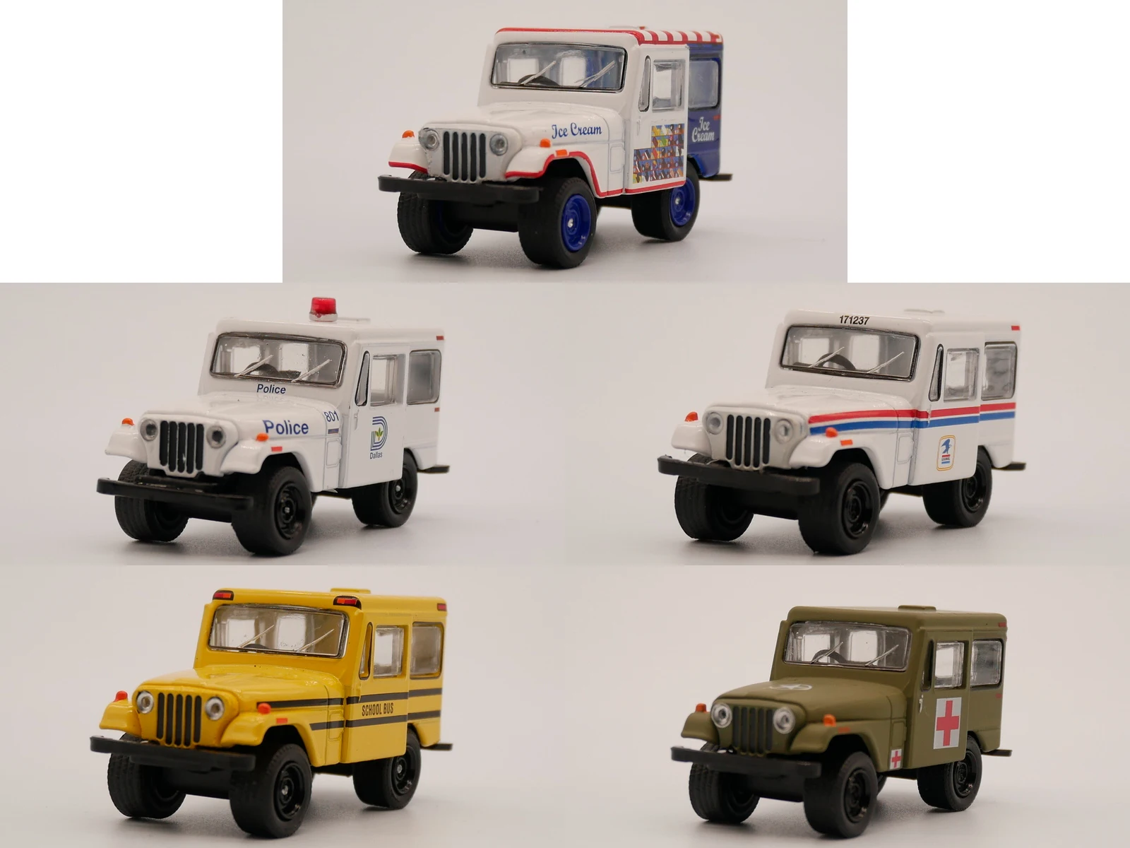 Модель игрушечного автомобиля Greenlight 1:64 1971 DJ 5|Наземный транспорт| |