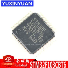 10 pcs/lot STM32F103CBT6 STM32F103 32F103 IC MCU 32BIT 128KB FLASH 48LQFP