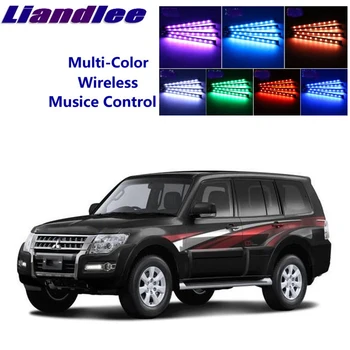 

LiandLee Car Interior Floor Decorative Atmosphere Seats Accent Ambient Neon light For Mitsubishi Pajero MK3 1996~2006