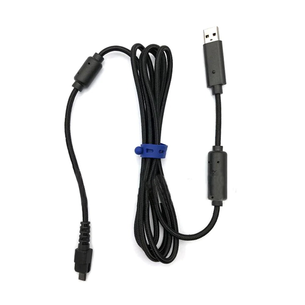 USB кабель для RAZER Raiju игровой контроллер 2 м провода геймпад аксессуары - Цвет: Черный