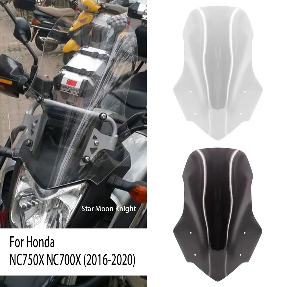 number plate frame Motorcycle Accessories Screen Windshield Fairing Windscreen For Honda NC700X NC750X NC 750 700 X 2016 - 2020 2019 2018 2017 2016 unique license plate frames