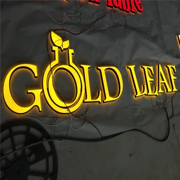 Koop Custom Made Mini Acryl Led Verlichte Letters, Lichtgevende Led Doosletters Borden, Frontlit En Backlit Acryl Winkel Borden