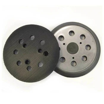 

2PCS 5inch Polishing Disc Sanding Pad Electric Polishing Machine Chassis 8 Holes 3 Eyes For Hook And Loop Sanding Disc