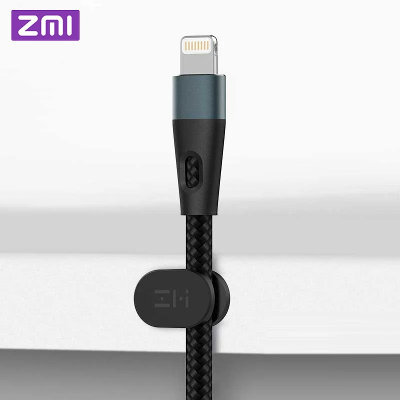 Кабель ZMI MFi с нейлоновой оплеткой сертифицированный Премиум PP для iPhone Xs/XS Max/XR/X /8/8