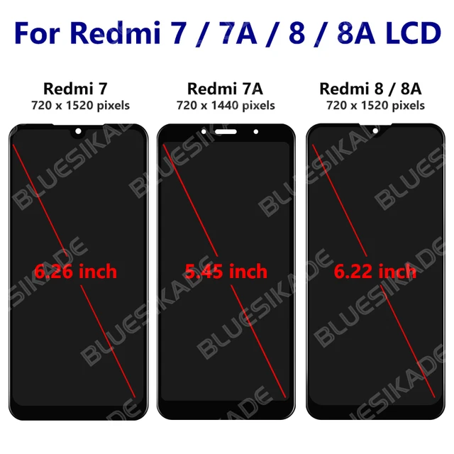 Original For Xiaomi Redmi 7 LCD 7A Display Touch Screen For Xiaomi Redmi 8 Display 8A LCD Digitizer Assembly Replacement Parts 2