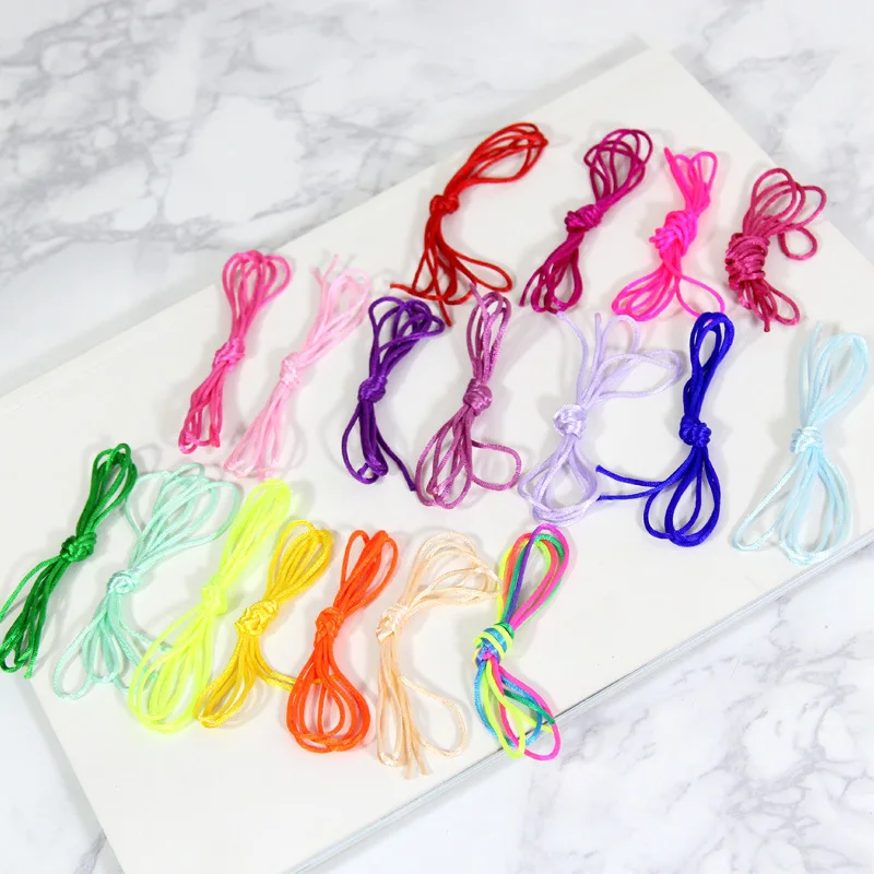 5 шт. заколки для волос Красочные Braider Шелковый канат DIY аксессуар для волос ручной работы для девочек Инструменты для укладки Свадебная вечеринка Мода Красота Волосы