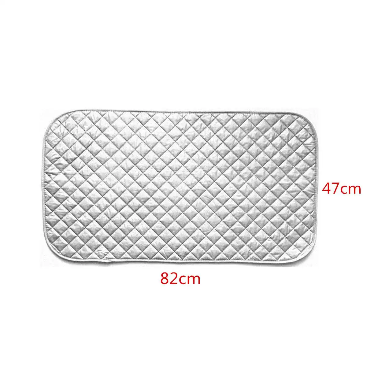 47*85cm Silver Magnetic Ironing Mat Laundry Pad Washer Dryer Cover Board Heat Resistant Blanket Clothes Insulation Protector