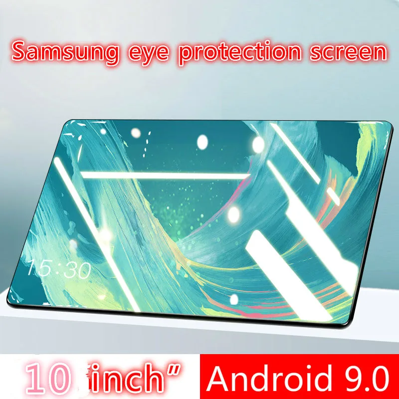 Liquidación 2021 nuevo 10 pulgadas Tablet PC Android 9,0 6G + 128G Wifi Tablet PC 4G llamada de Teléfono móvil SIM Dual Modo de espera Dual WiFi Bluetooth bWwnMaL0aww