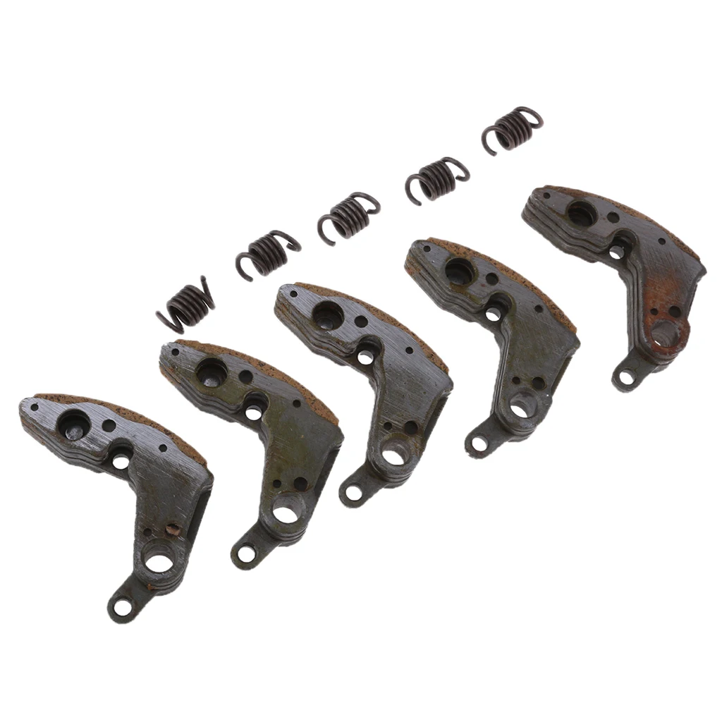 5Pcs Engine Clutch Pads + 5Pcs Clutch Spring for CFmoto CF500 ATV UTV Parts