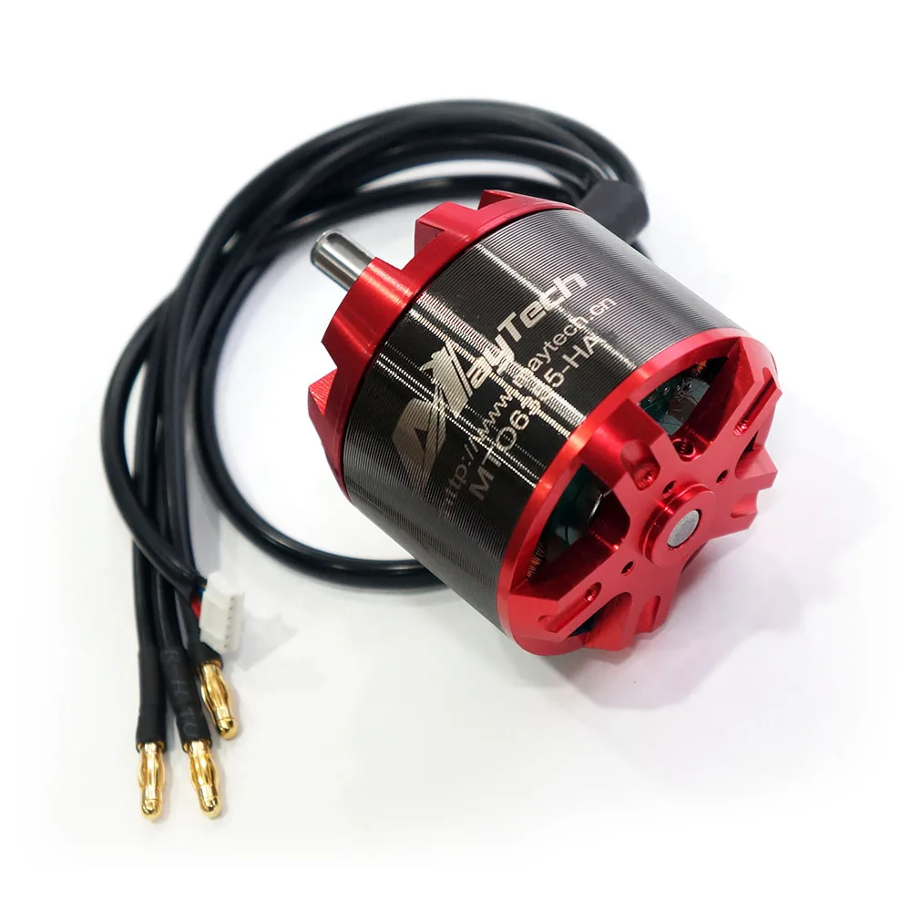 

In Stock! Maytech 6355 200KV 8mm Shaft Open Cover Esk8 Motor 3510W Brushless Outrunner Sensored Motor Fighting Robots ROV Engine