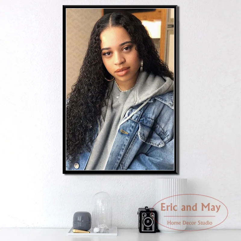 Картина на холсте Ella Mai с изображением музыкальной певицы и звезд постеры принты