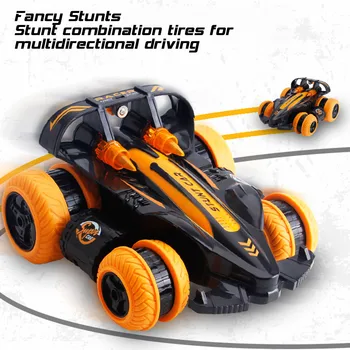 

Remote Control Stunt Car 2.4GHz Side Drive Drift Car 360 Degree Rotating 90 Degree Standing Driving Deformation Car Toy Vehicles