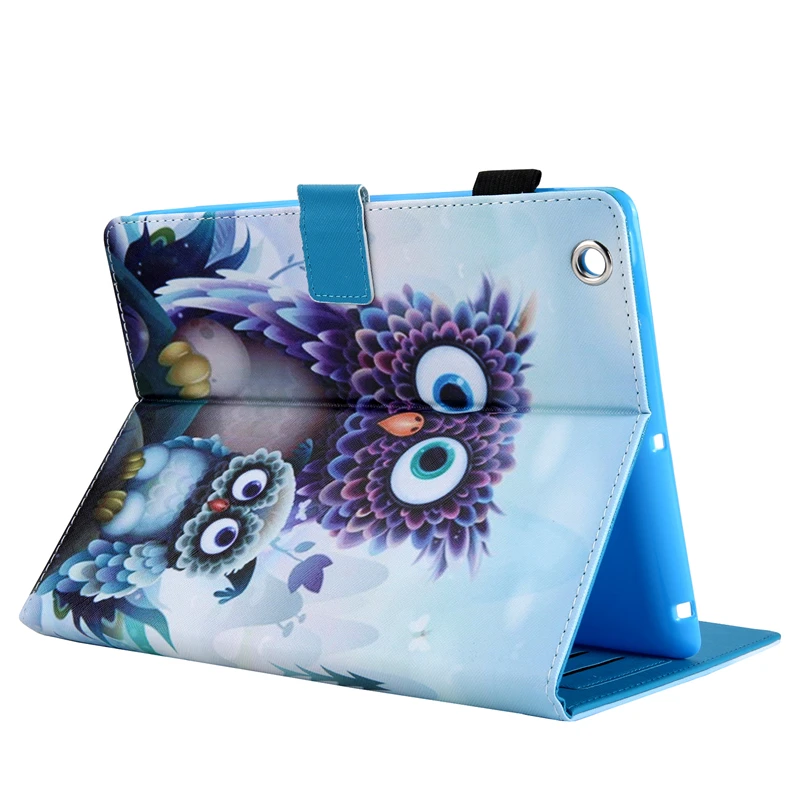 Чехол для Apple Ipad 4 3 2 мультяшная сова кожаный умный чехол подставка IPad2 IPad3 IPad4 чехлы