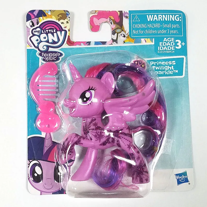 Оригинальные игрушки My Little Pony friendly Is Magic Rainbow Dash Pinkie Модель Игрушки для маленьких девочек приподнимает Reborn милые куклы Bonecas - Цвет: E2559