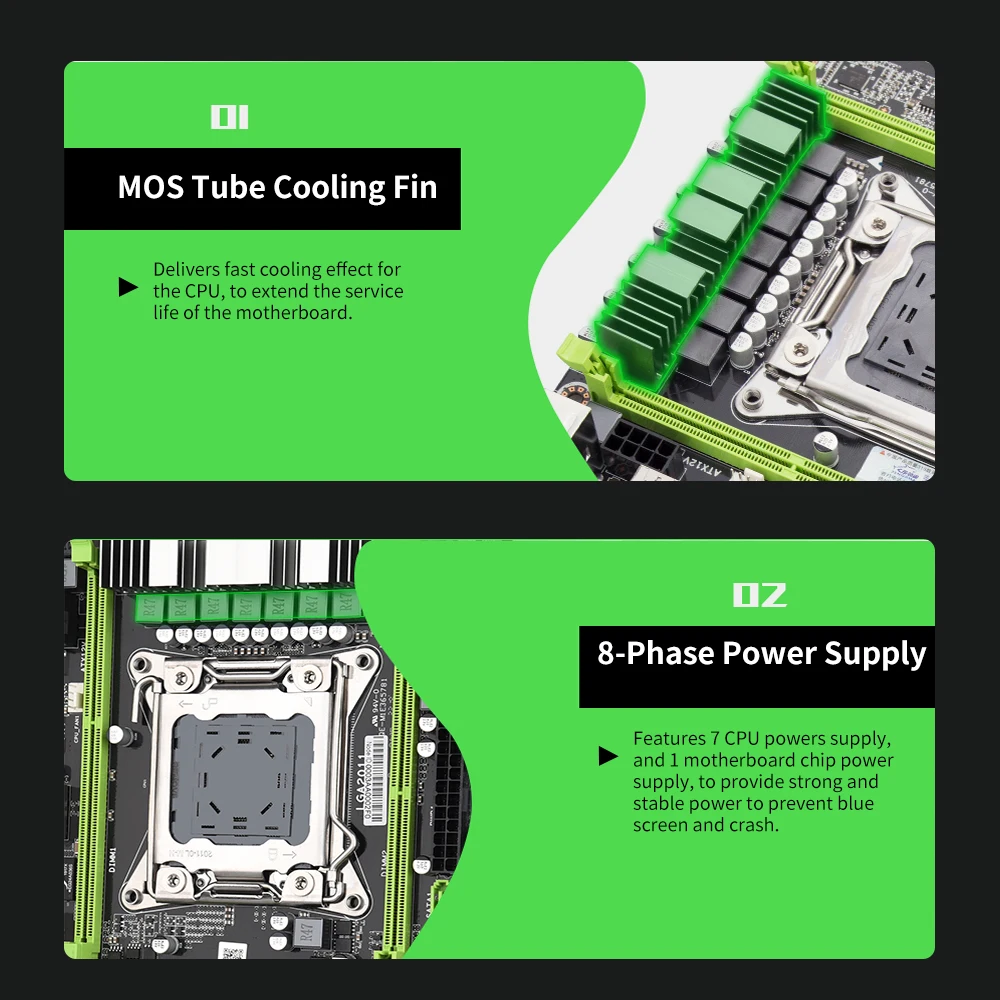 Материнская плата X79M2 3 0 LGA 2011 1000 Мбит/с сетевая карта SATA3.0 USB3.0 DDR3 двухканальная