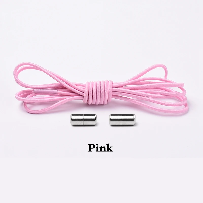 1Pair Elastic Shoelaces Round No Tie Shoe laces Sneakers Shoelace Kids Adult Rubber elastic Laces Lock One Size Fits All Shoes 1Pair Elastic Shoelaces Round No Tie Shoe laces Sneakers Shoelace Kids Adult Rubber elastic Laces Lock One Size Fits All Shoes