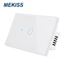 MEKISS US Smart touch switch Light switch WIFI network connection App smart control 1gang2gang3gang4gang AC110V220V interrupter ► Photo 2/6