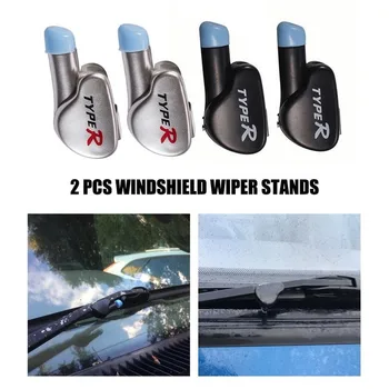 

2 PCS Windshield Wiper Stands Aluminum Alloy Vehicle Tool Accessories Wiper Blade Protector Stand Separator Car Tool