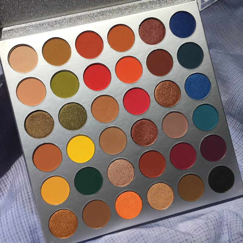 Beauty Glazed 39/18/9 цвет блестящие матовые тени для век Палитра натуральные водостойкие