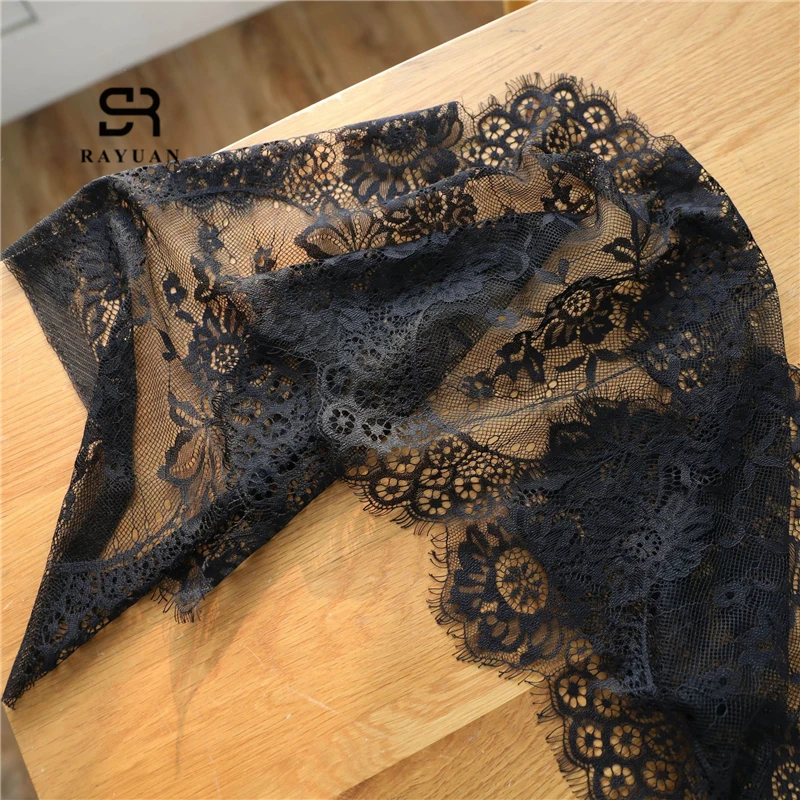 RAYUAN White Lace Table Runner Placemat Tea Mats Yarn Table Placemat Pad Ceiling Decor Home Cafe Restaurant Decoration