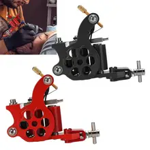 2Color Hollow Revolver Tattoo Machine Powerful Motor Lining Shader Semi-Permanent Makeup Tool Body Art Tattoo Machine Gun Supply