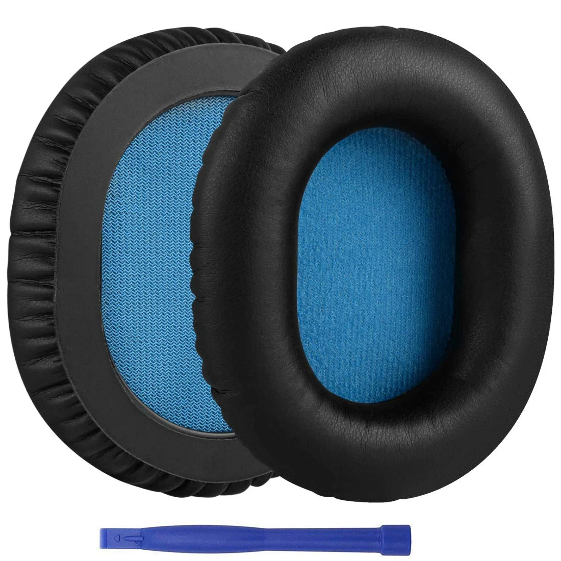 

1Pair Replacement Protein Leather Ear Pads Cushion Cups Cover Earpads Repair Parts for Sennheiser HD6 Mix HD7 HD8 DJ Headphones