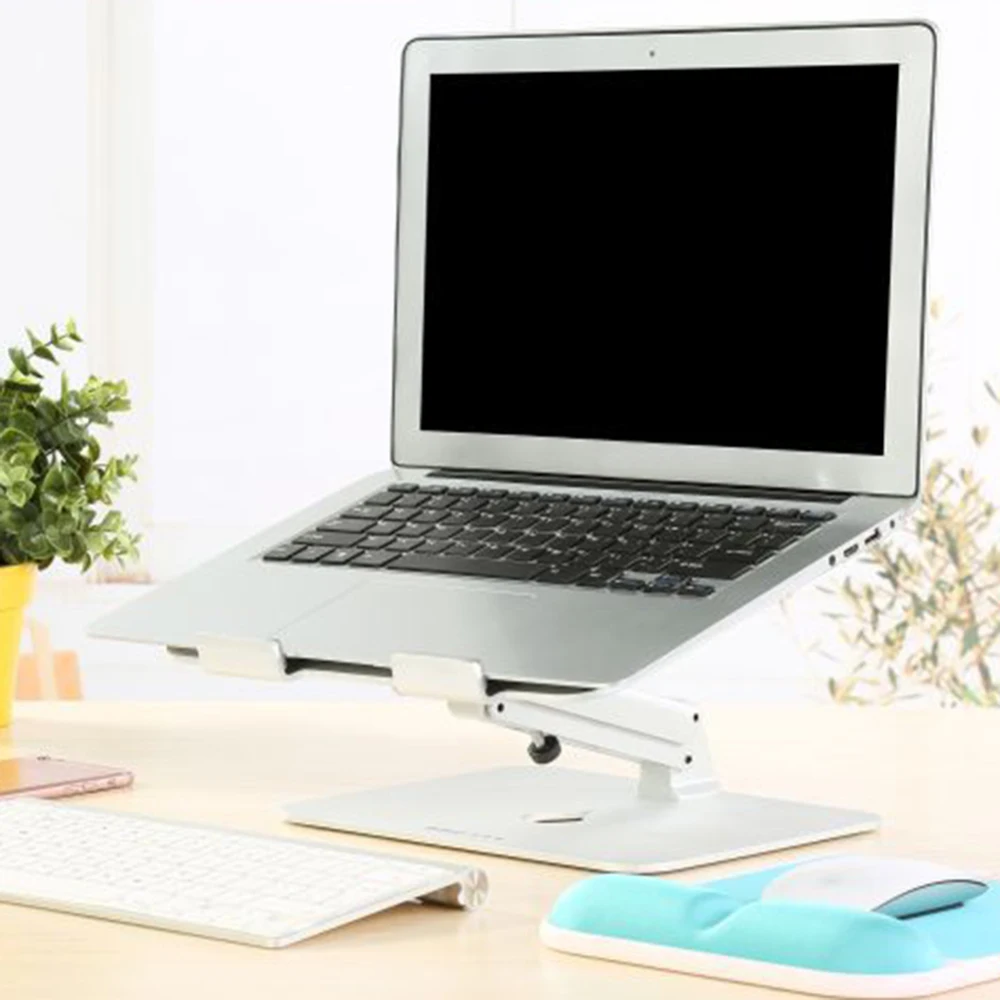 Регулируемый держатель для охлаждения ноутбука портативный алюминиевый стенд для ноутбука настольная Эргономика повышение для MacBook Air про-аксессуары