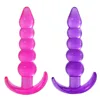 Five Anal Beads Jelly Anal Plug Butt Plug G-spot Prostate Massager Silicone Adult Sex Toys For Woman Men Gay Erotic Products 1