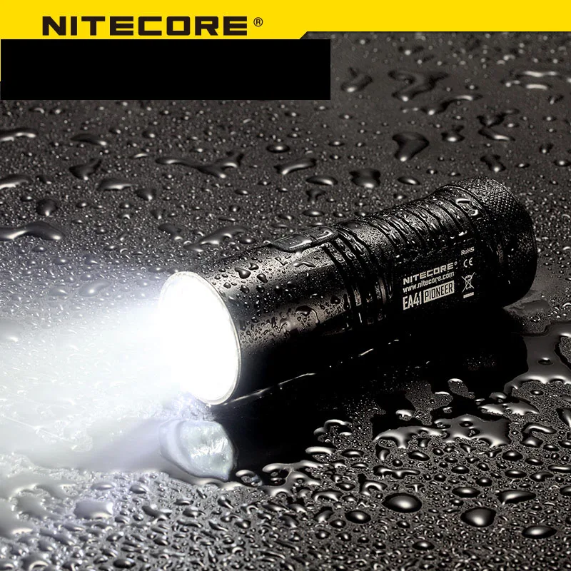 NITECORE EA41 1020LMs XM-L2 U2 светодиодный фонарик 4xAA для кемпинга, походов, спасательных работ, портативный тактический фонарь
