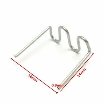 

400pcs Welding Staple Set Pre-cut 0.8mm S Style Hot Welder Tool Equipment
