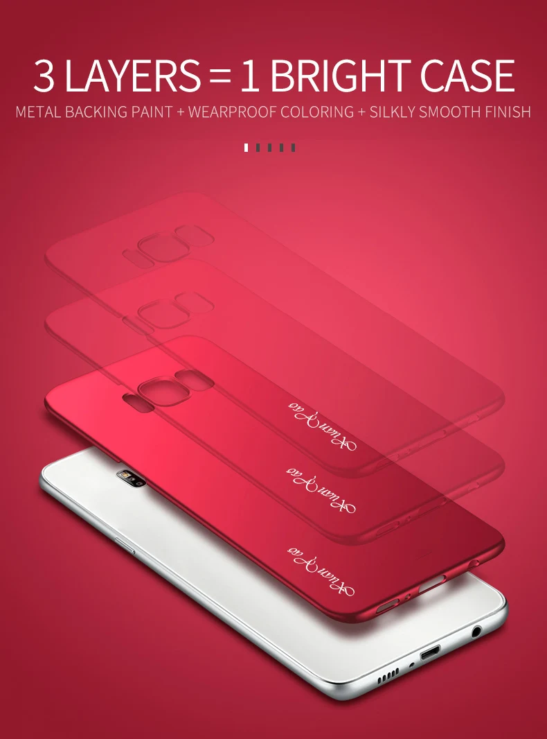 XUANYAO Phone Cases For Samsung Galaxy S8 Plus Case Slim Matte Coque For Samsung Galaxy S8 Case Frosted Hard Back Cover Case S8+ (5)