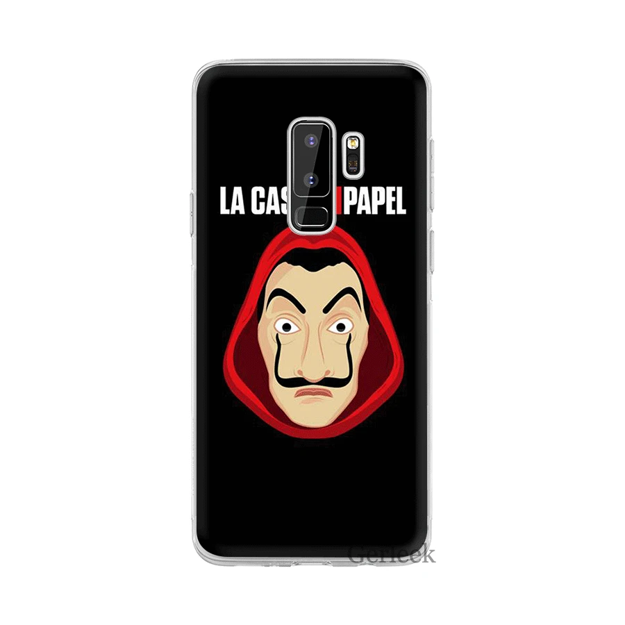 Phone Case TPU For Samsung A5 A6 A7 A8 A9 A10 A20 A30 A40 A50 A60 A70 Cover TV Series Money Heist House Of Paper