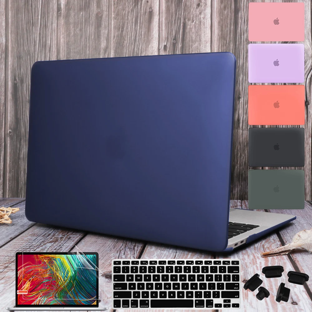 Чехол для MacBook Air 13 3 дюймов A1369 A1466 версия 2010-2017 матовый пластиковый жесткий корпус