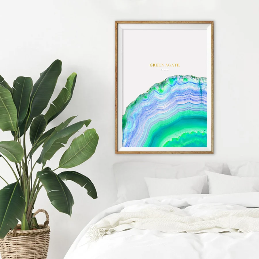 Плакат в скандинавском стиле мраморные абстрактные настенные картины