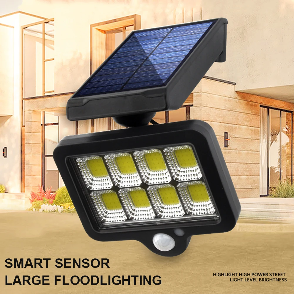 Solar da Parede ao ar Sensor de Movimento à Prova Luz com 160cob para Jardim Livre Dwaterproof Água Jardim Varanda Gramado Dentro Luz 10 High Quality Luzes e Iluminação