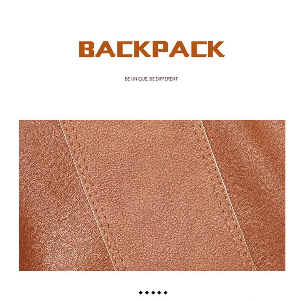 Aelicy Women Backpack Lady Satchel Travel Shopping School Girl Rucksack Vintage Bag Leather Dual-use Small Backpack 1021